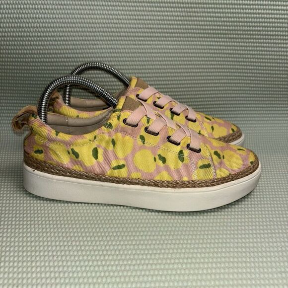 Spenco Comfort Slip On Sneaker Shoes Womens Size 7.5B Lemon Blush - Picture 1 of 9